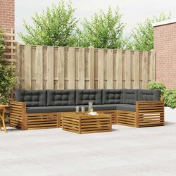 Modular Outdoor Sofa Set 6 Piece Garden Furniture