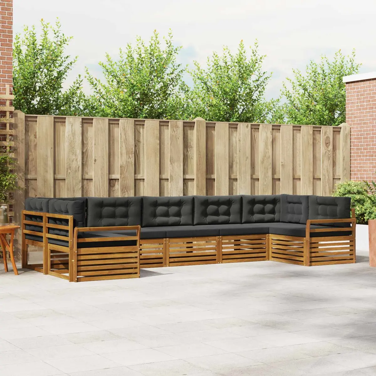 7-Piece Outdoor Modular Sectional Sofa Set