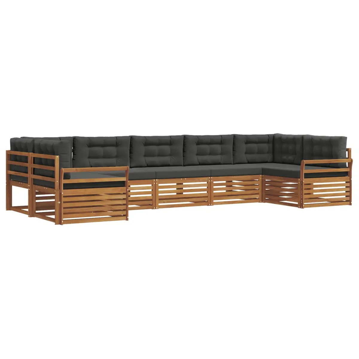 7-Piece Outdoor Modular Sectional Sofa Set