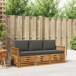 Exceptional 3-Piece Outdoor Sectional Sofa Set