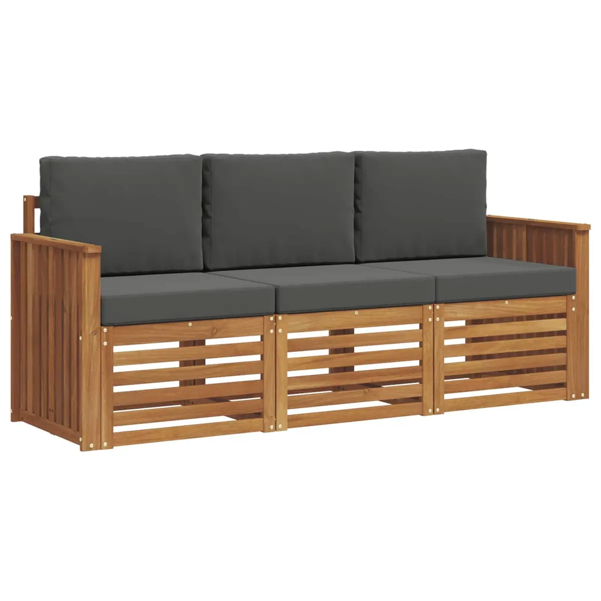 3-Piece Outdoor Sectional Sofa Set for Patio