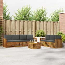 Premium 8-Piece Outdoor Sofa Set with Modular Design