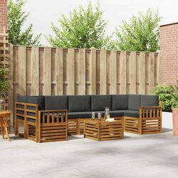 8-Piece Outdoor Sofa Set with Modular Design