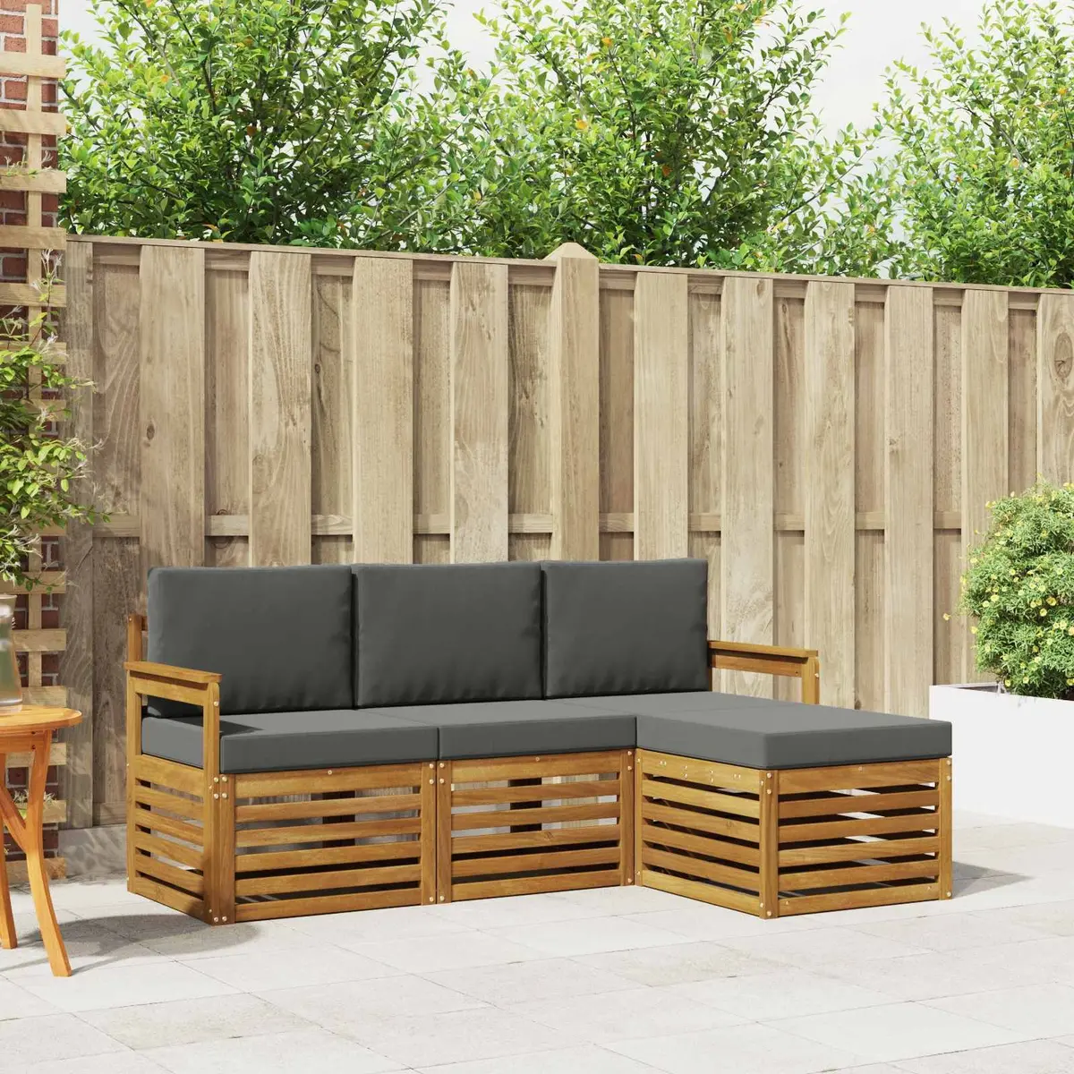4-Piece Outdoor Sofa Set for Patios