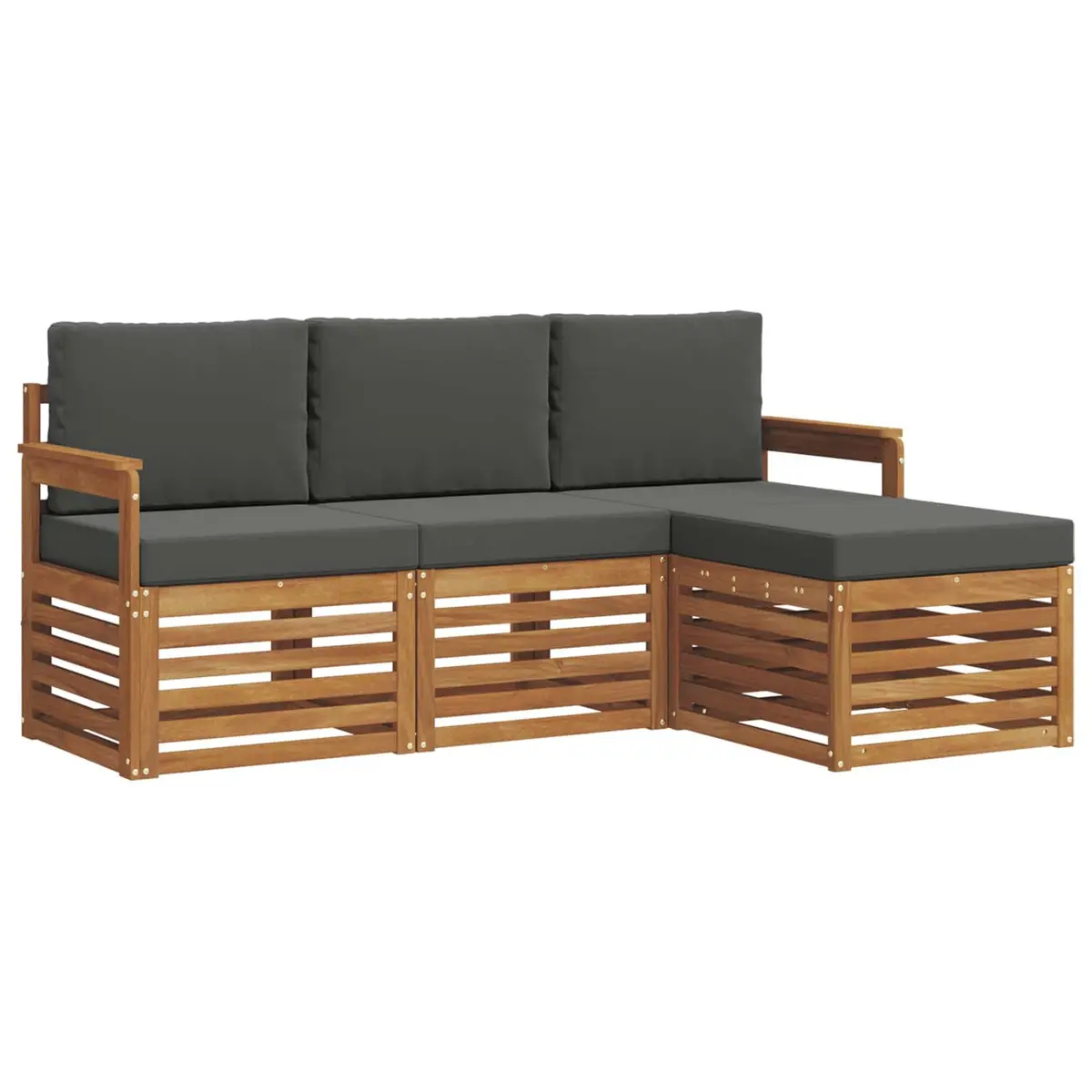 4-Piece Outdoor Sofa Set for Patios