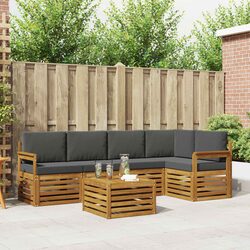Premium Modular Outdoor Sectional Sofa Set 6 pcs