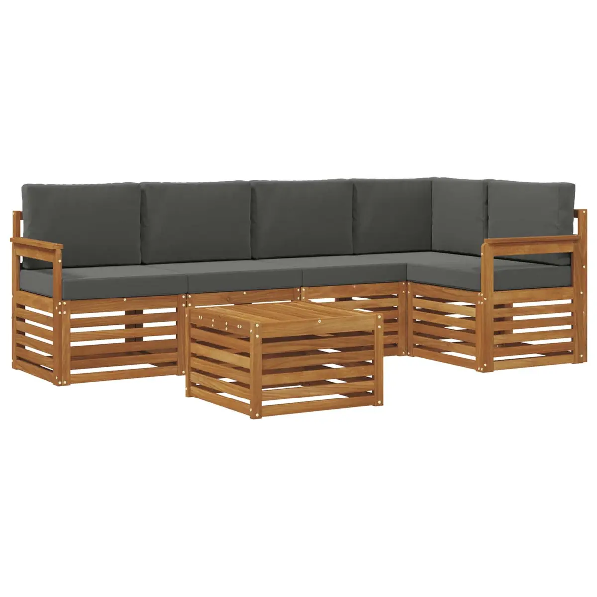 Modular Outdoor Sectional Sofa Set 6 pcs