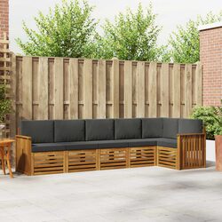 Durable 6-Piece Sectional Sofa Set for Outdoor Spaces