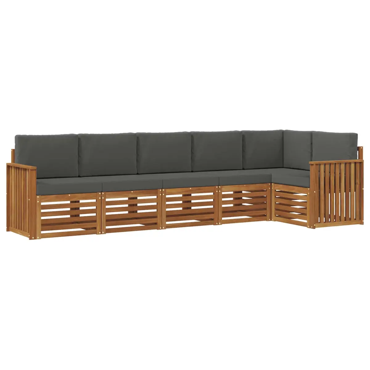 6-Piece Sectional Sofa Set for Outdoor Spaces