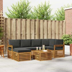 Premium 7-Piece Sectional Sofa Set for Outdoor Spaces
