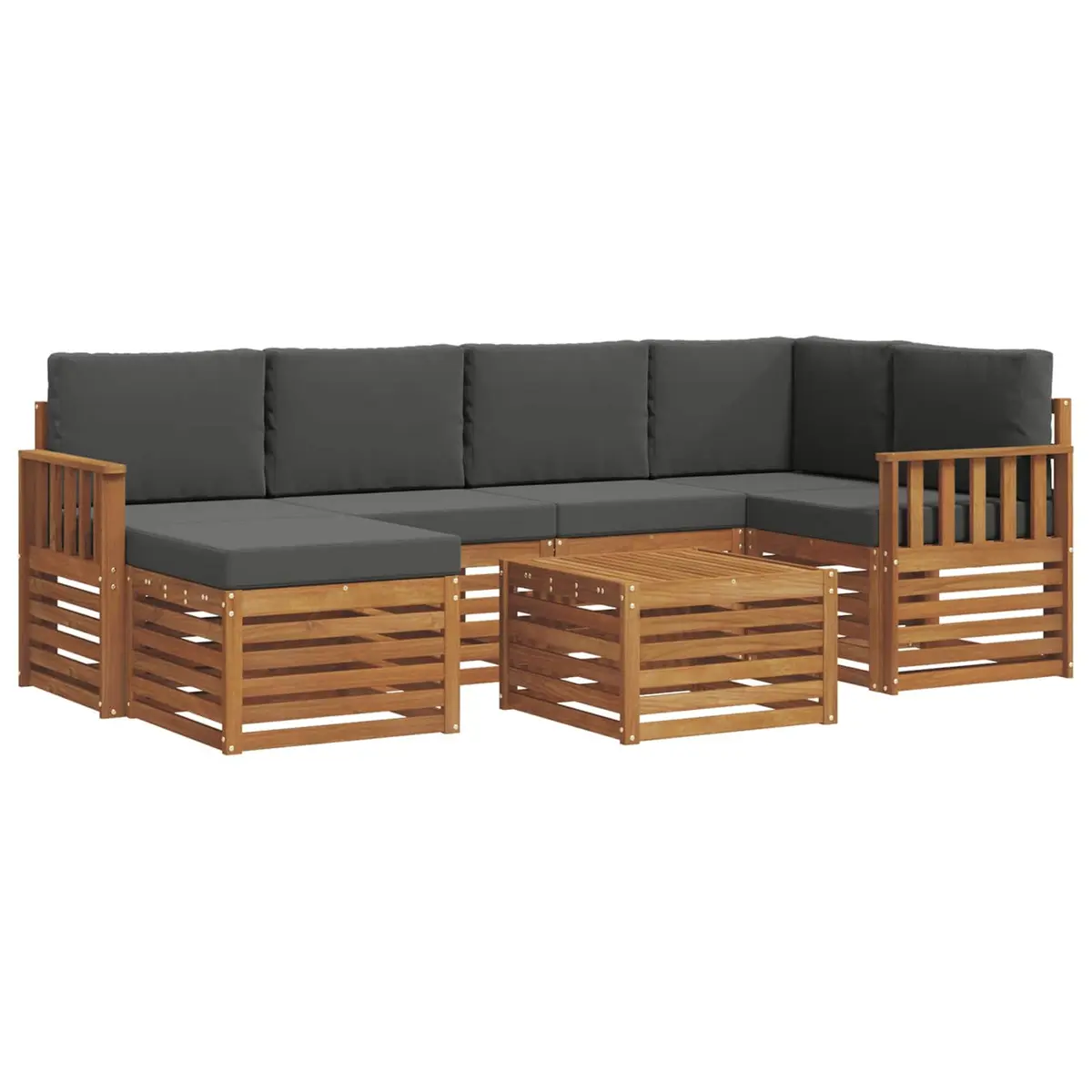 7-Piece Sectional Sofa Set for Outdoors