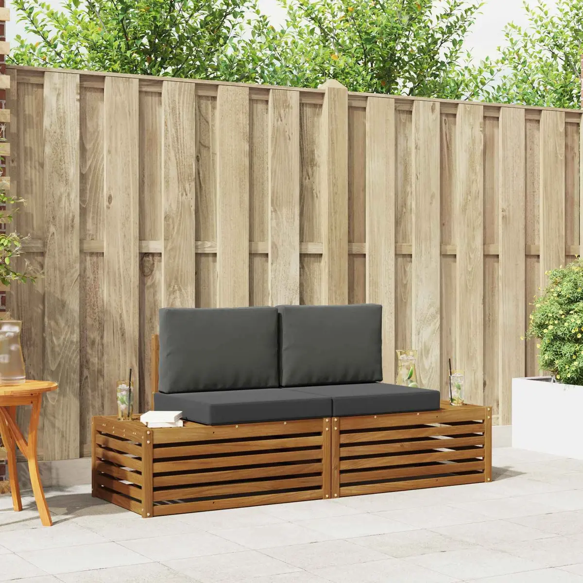 2-Piece Outdoor Sectional Sofa Set