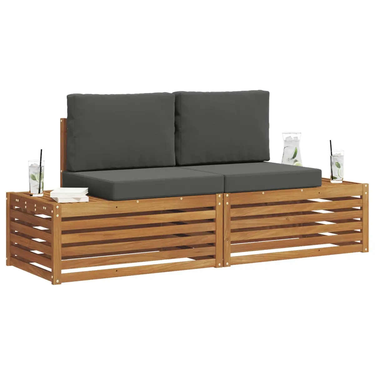 2-Piece Outdoor Sectional Sofa Set