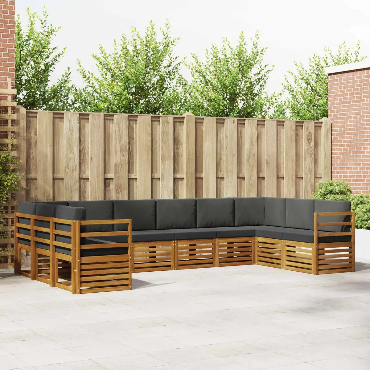 Outdoor Sectional Sofa Set for Patios and Gardens