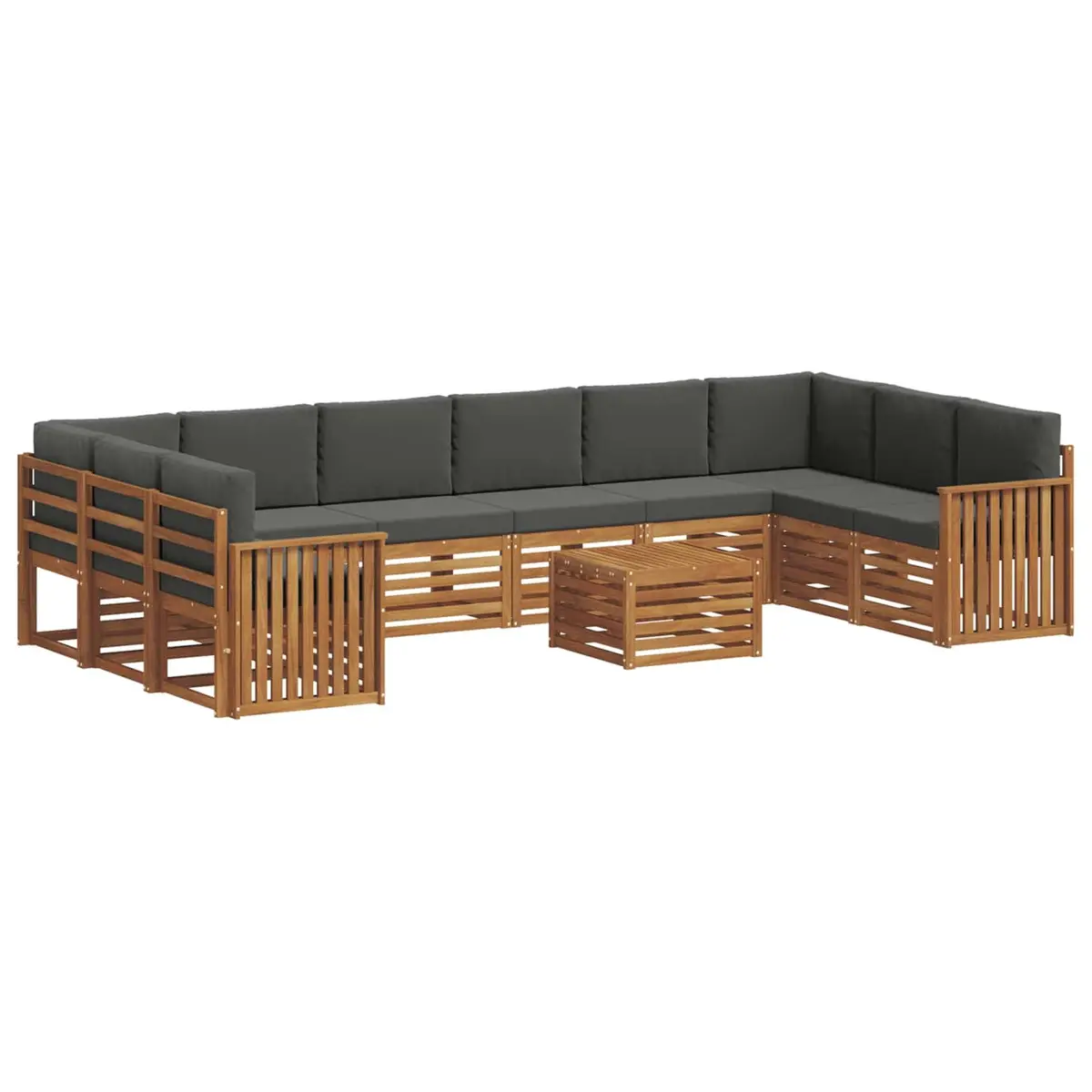 11 Piece Modular Outdoor Sofa Set