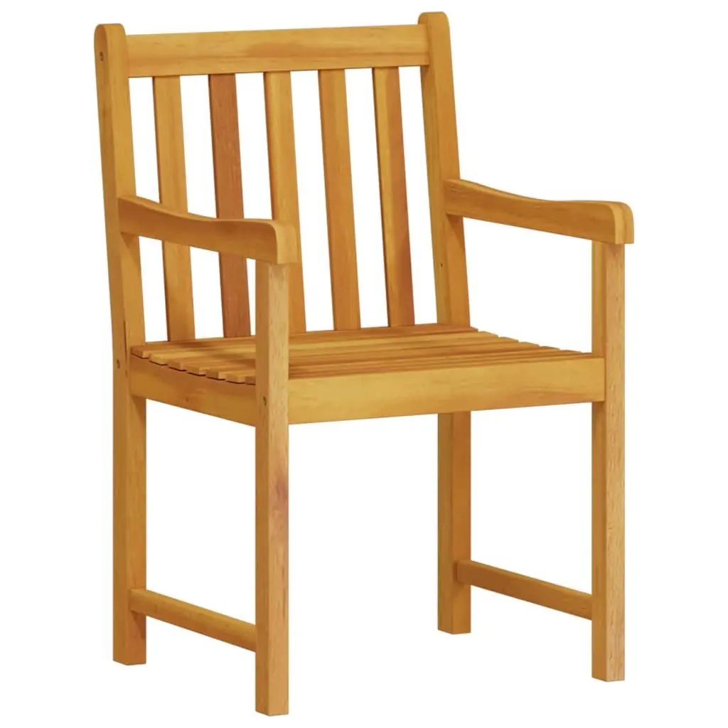 7-Piece Brown Wood Garden Dining Set for Outdoor Spaces