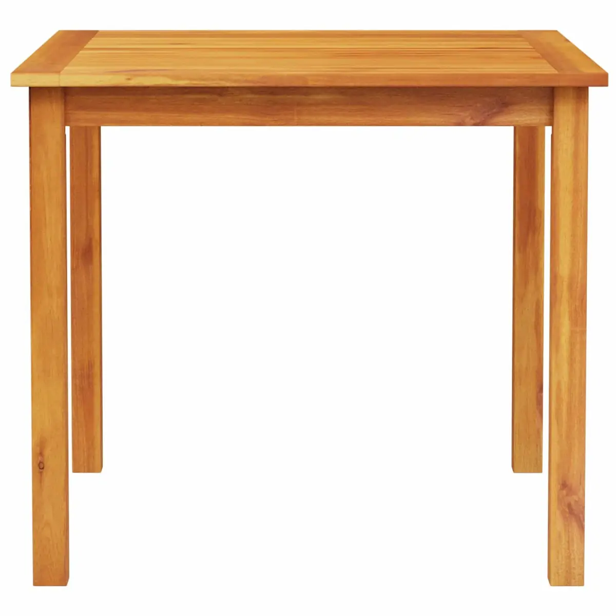 Solid Acacia Wood Garden Dining Set with 5 Pieces