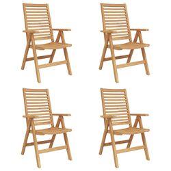 Sturdy Folding Chair Set of 4 for Outdoor Use