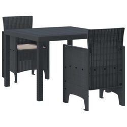 Sturdy 3 Piece Outdoor Dining Set for Stylish Patios