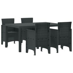 Stylish 5-Piece Outdoor Dining Set with Durable Build