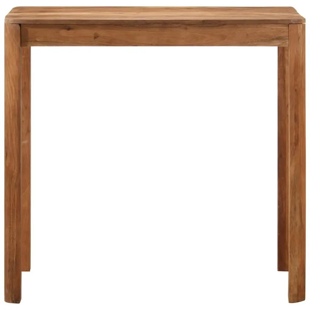 Bar Table Solid Wood Acacia 110cm x 55cm x 106cm Honey Brown
