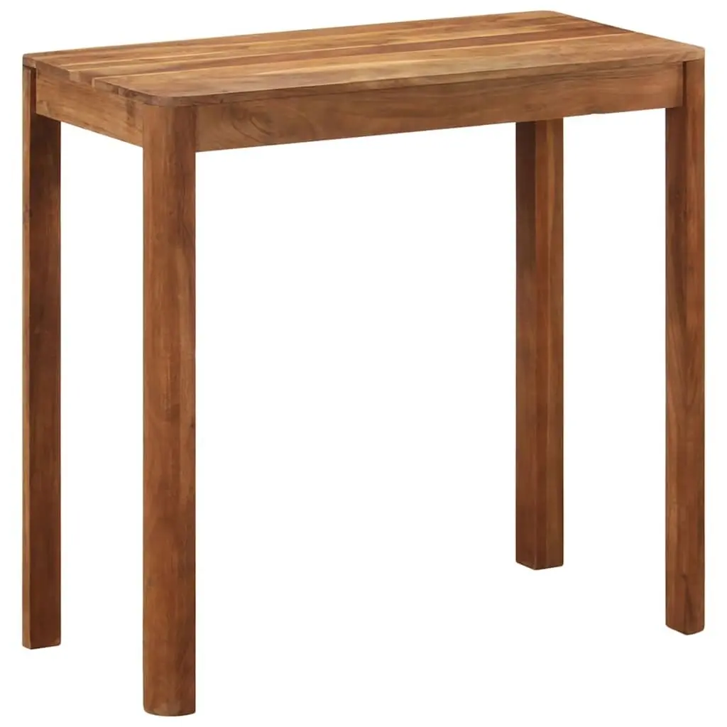 Bar Table Solid Wood Acacia 110cm x 55cm x 106cm Honey Brown