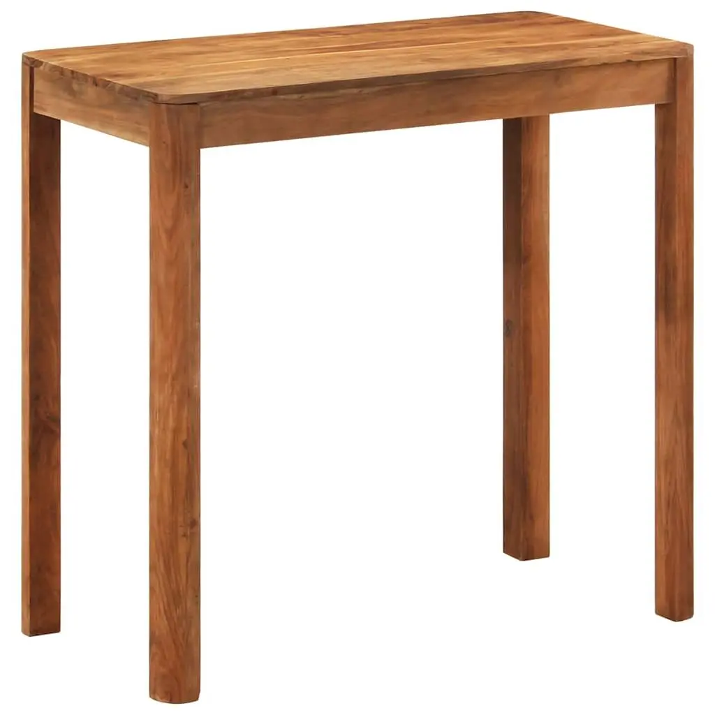 Bar Table Solid Wood Acacia 110cm x 55cm x 106cm Honey Brown