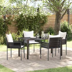 Premium 5 Piece Outdoor Dining Set for Garden & Patio