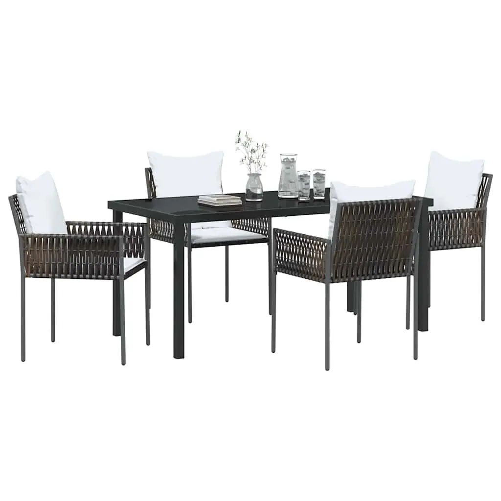 5 Piece Outdoor Dining Set for Garden & Patio