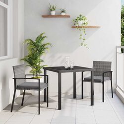 Premium 3 Piece Garden Dining Set for Outdoor Enjoyment