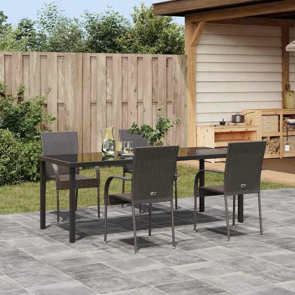 5-Piece Garden Dining Set for Outdoor Spaces