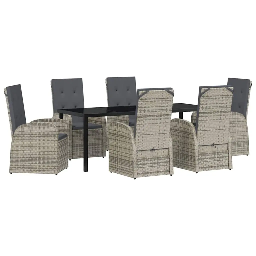 7-Piece Garden Dining Set with Durable Build
