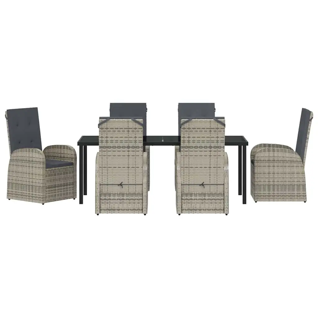 7-Piece Garden Dining Set with Durable Build