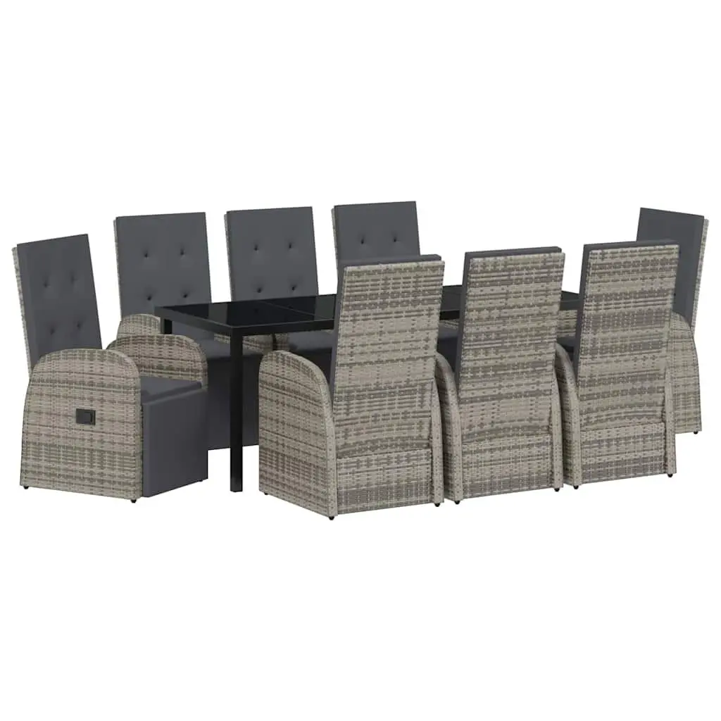 9-Piece Garden Dining Set for Outdoor Spaces