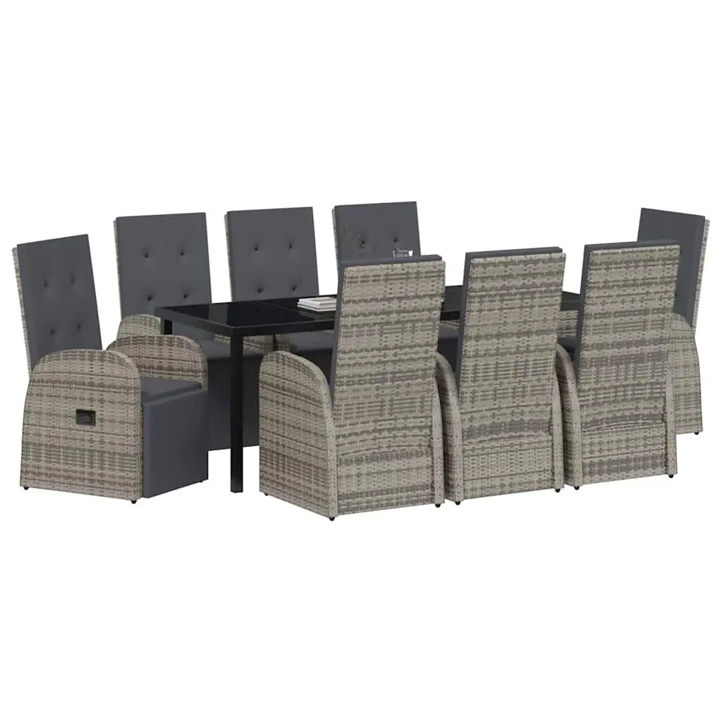 9-Piece Garden Dining Set for Outdoor Spaces