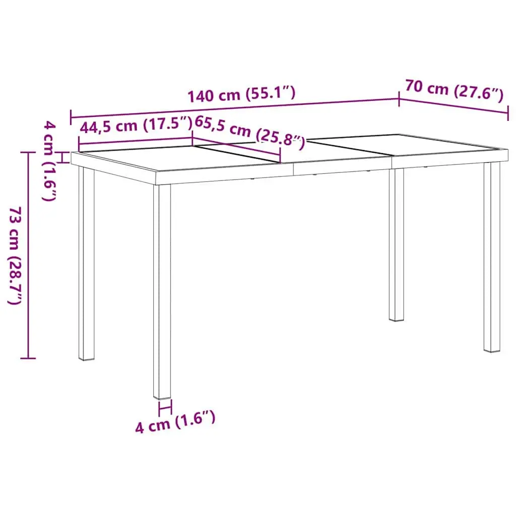 5-Piece Grey Garden Dining Set for Outdoor Relaxation