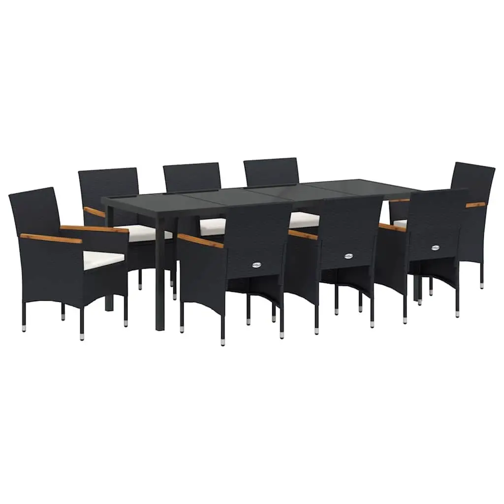 9pc Garden Dining Set for Outdoor Spaces