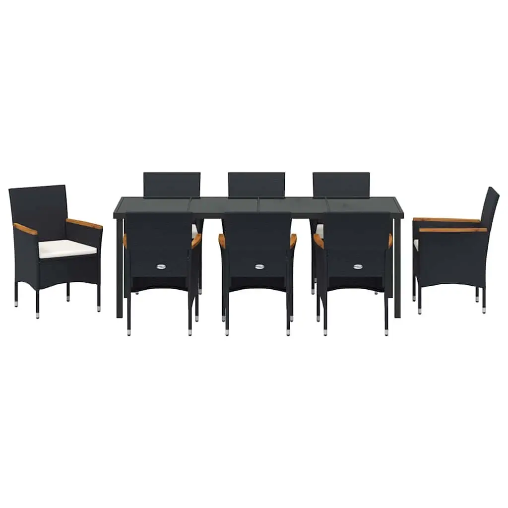 9pc Garden Dining Set for Outdoor Spaces