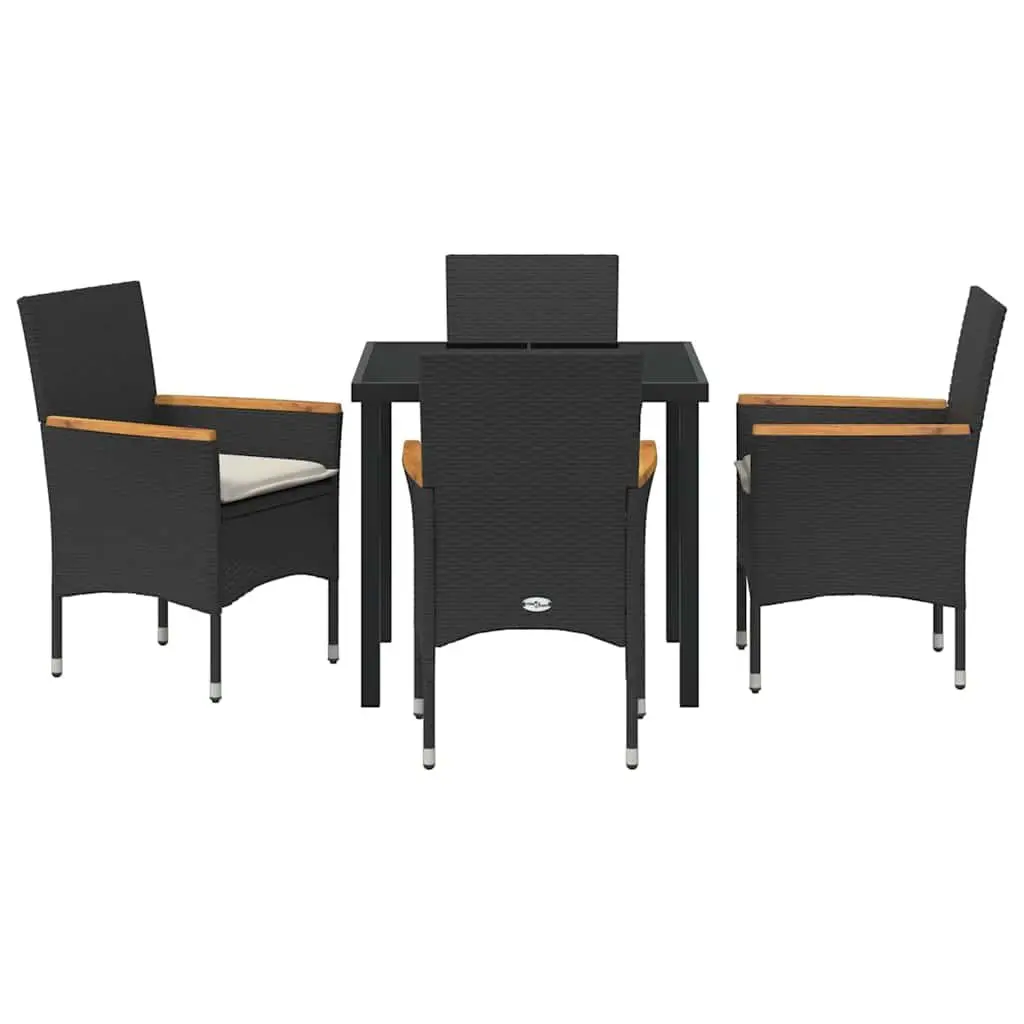 5 Piece Garden Dining Set with Durable Build