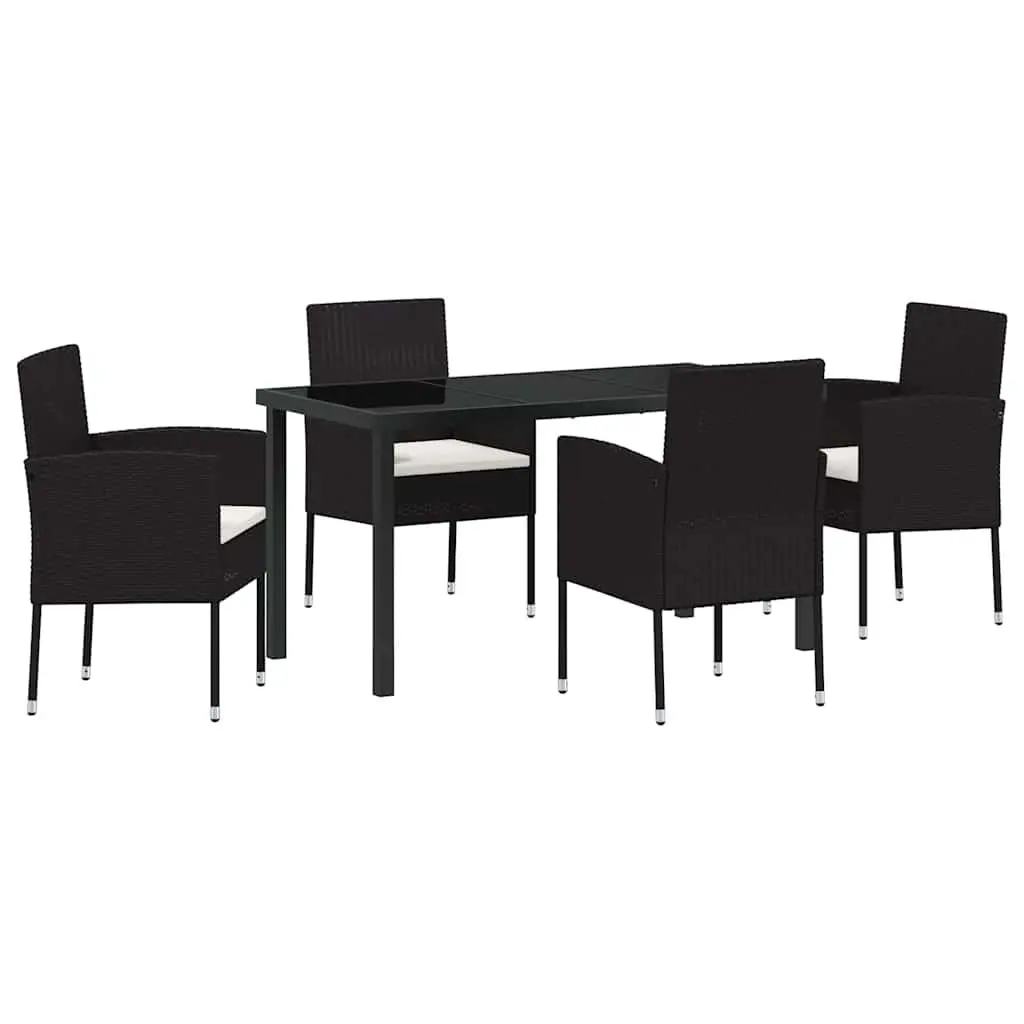 5-Piece Outdoor Dining Set with Cushions