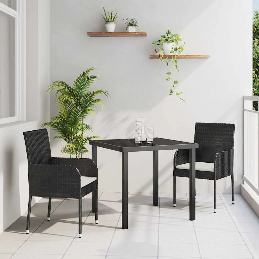 3-Piece Garden Dining Set for Outdoor Spaces