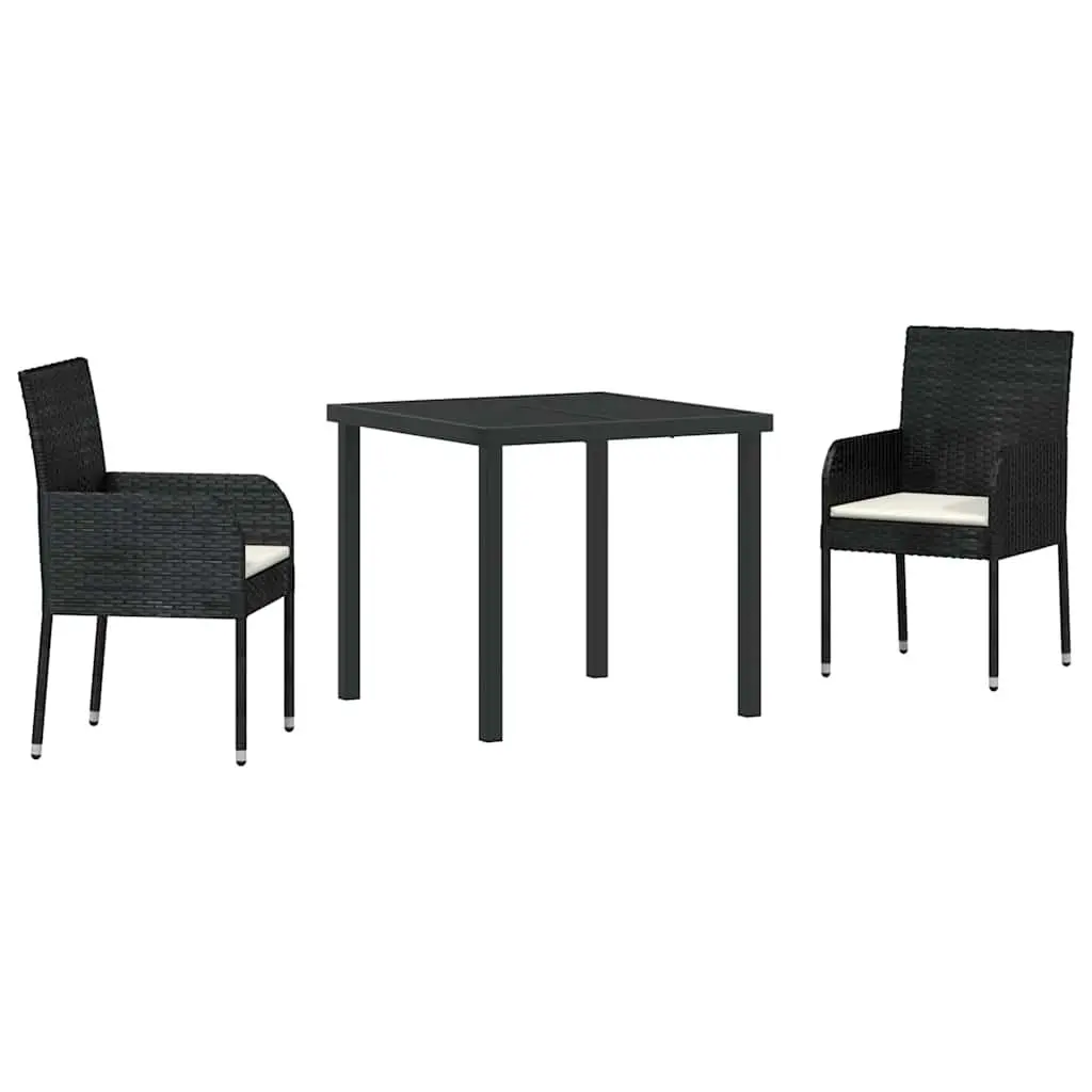 3-Piece Garden Dining Set for Outdoor Spaces