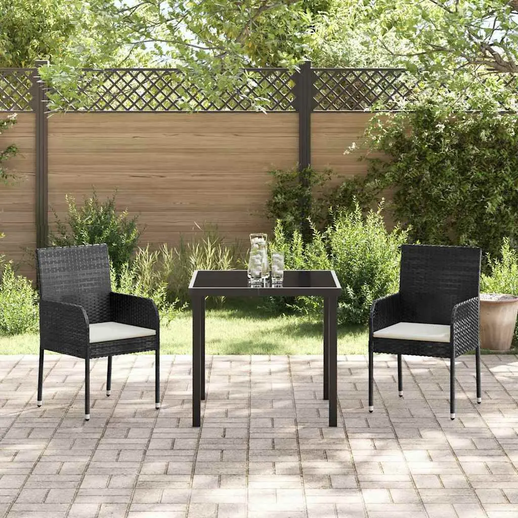 3-Piece Garden Dining Set for Outdoor Spaces