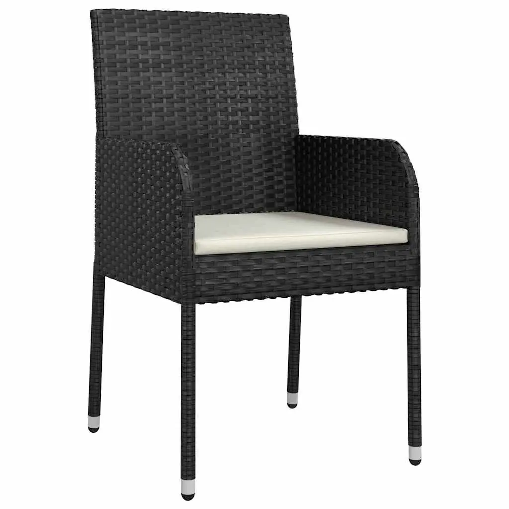 5 Piece Garden Dining Set with Cushions