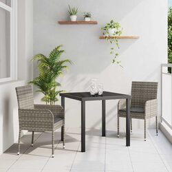 Premium 3 Piece Garden Dining Set with Durable Design