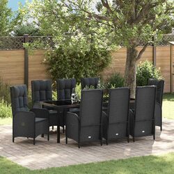 Stylish 9-Piece Garden Dining Set for Outdoor Spaces