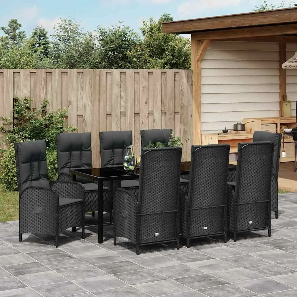 9-Piece Garden Dining Set for Outdoor Spaces