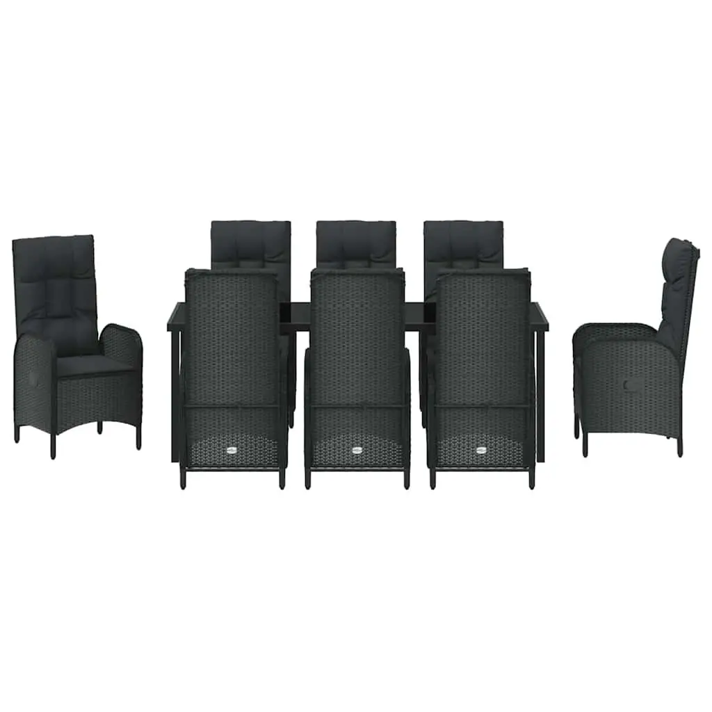 9-Piece Garden Dining Set for Outdoor Spaces