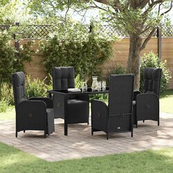 Durable 5-Piece Garden Dining Set for Outdoor Spaces