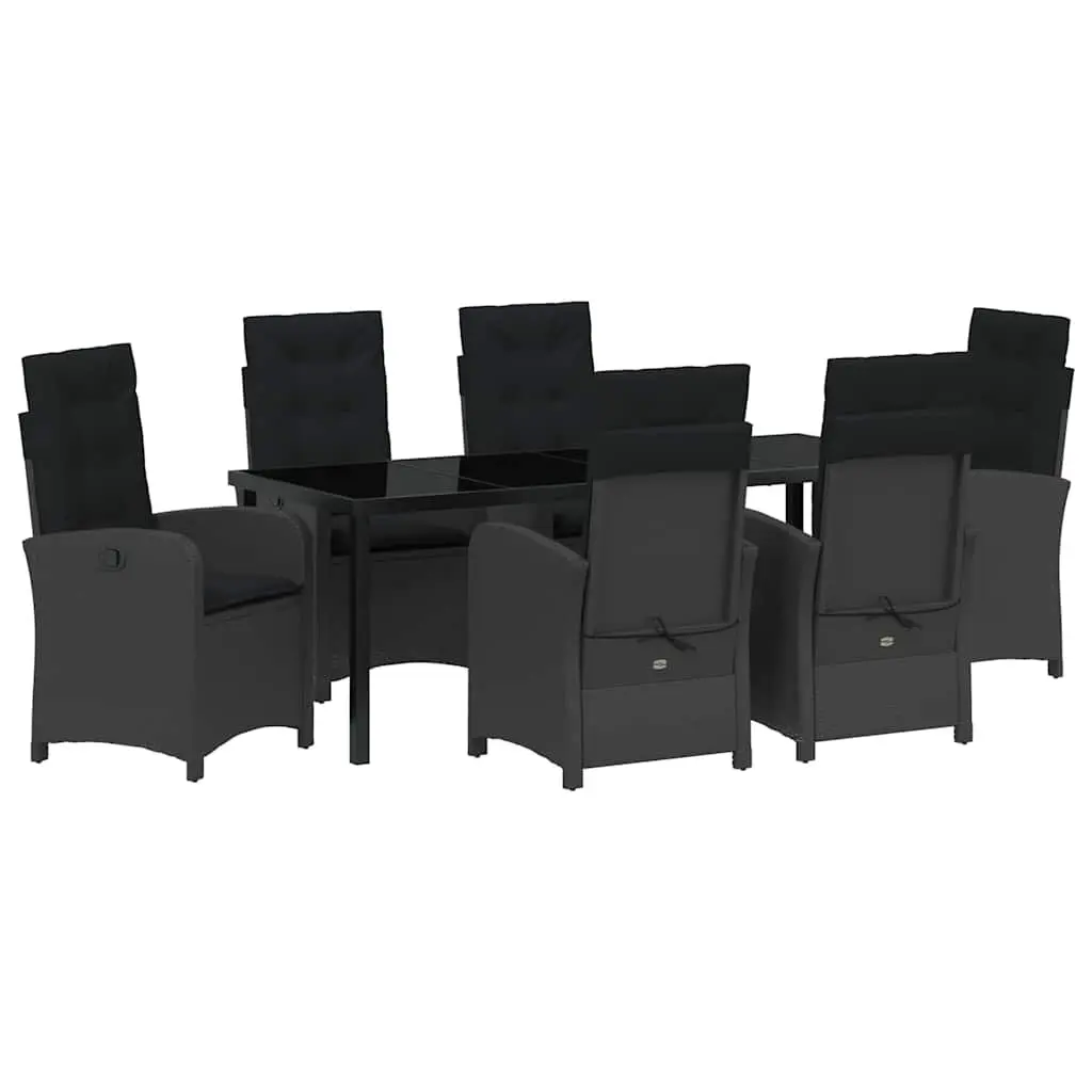 7 Piece Garden Dining Set with Cushions